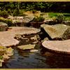 Landscape installation, Bloomington, MN – Turtle rock path with rock bench seats